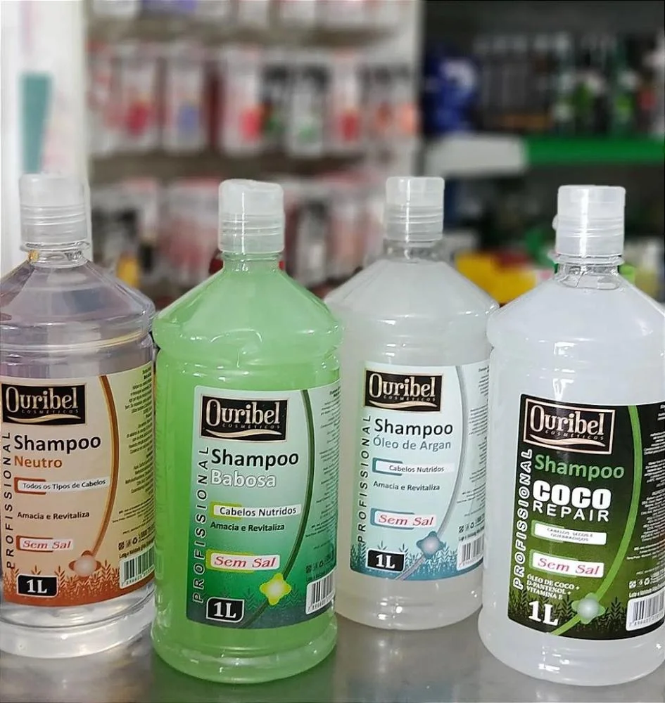Ouribel - Babosa - Shampoo - 1 Litro