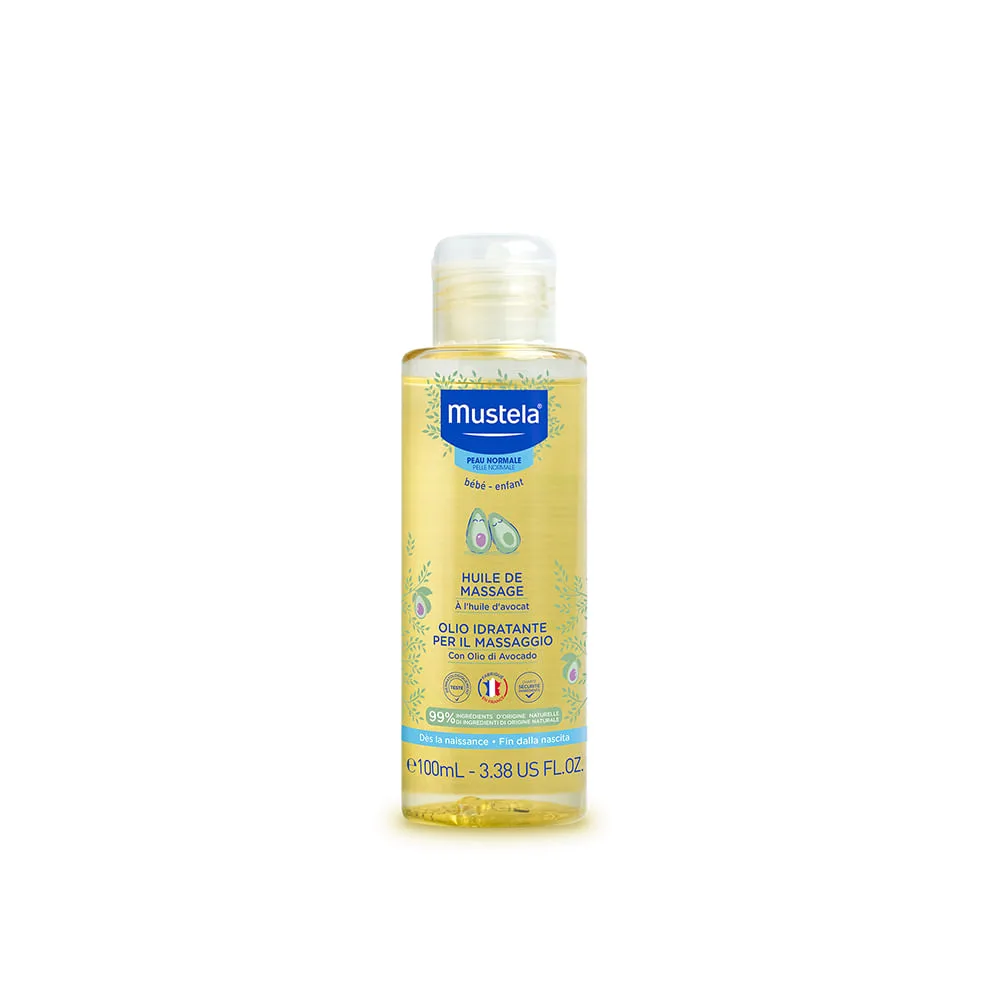 Óleo de Massagem Mustela Infantil Hidratante Calmante 100ml
