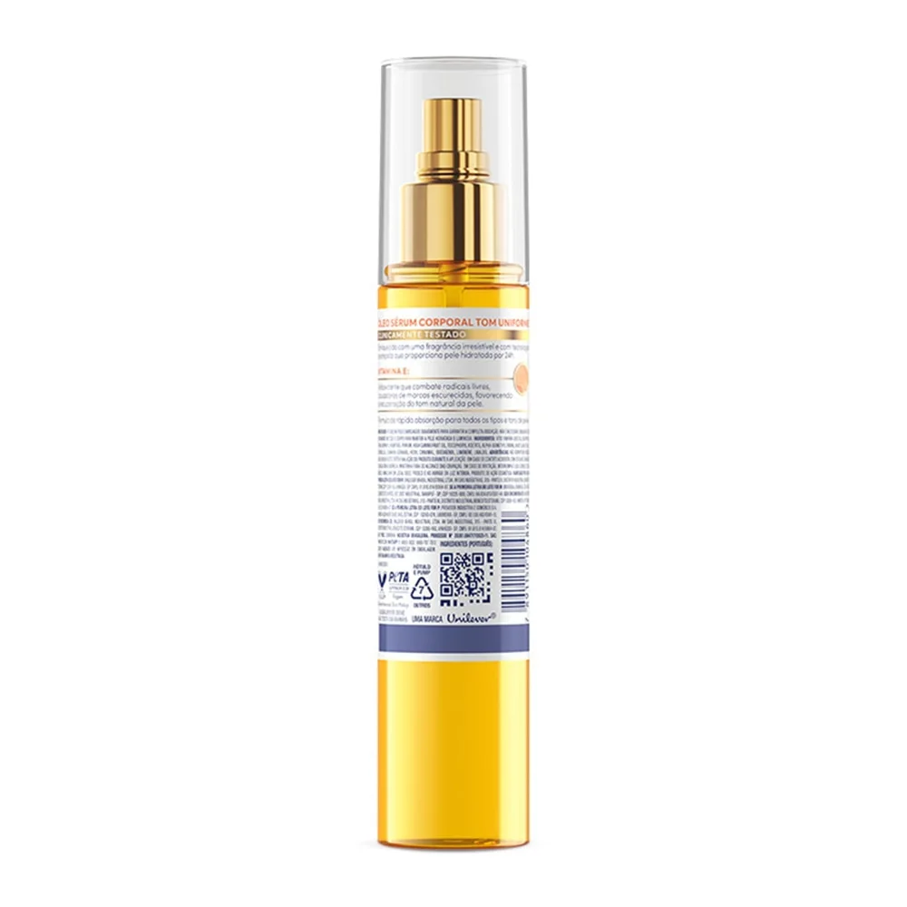 Kit Dove Sérum Corporal Niacinamida 380ml + Óleo Corporal Sérum Tom Uniforme 150ml
