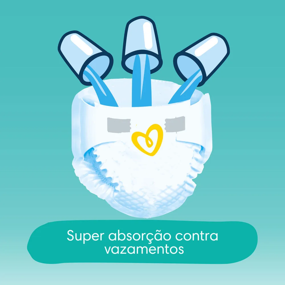 Fralda Pampers Supersec XXG 64 Unidades