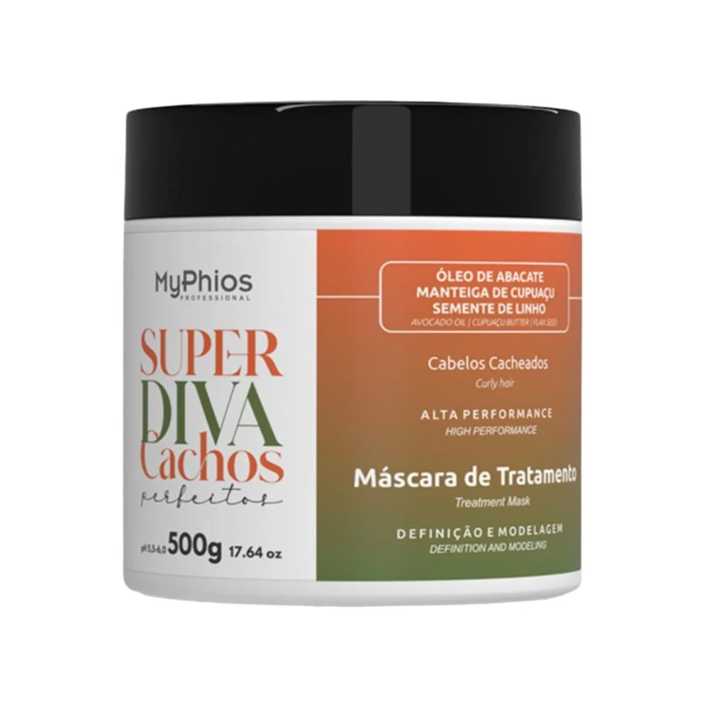 MyPhios - Super Diva Cachos Perfeitos - Máscara Capilar - 500g