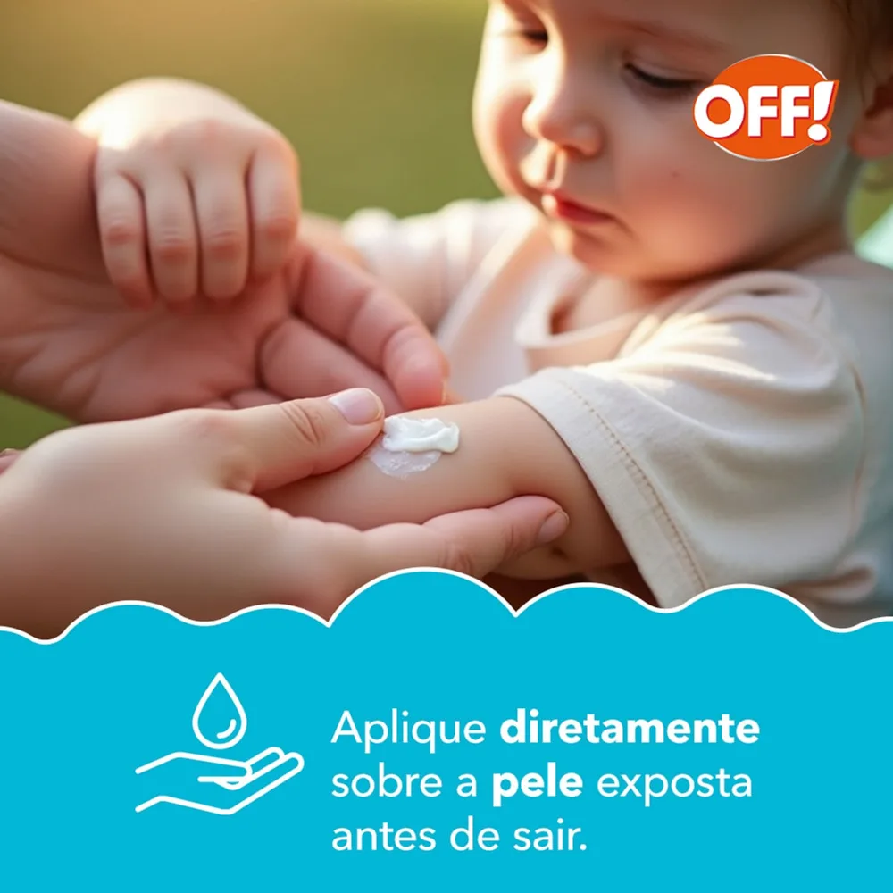 Repelente OFF! Baby Sem Perfume Gel 117g