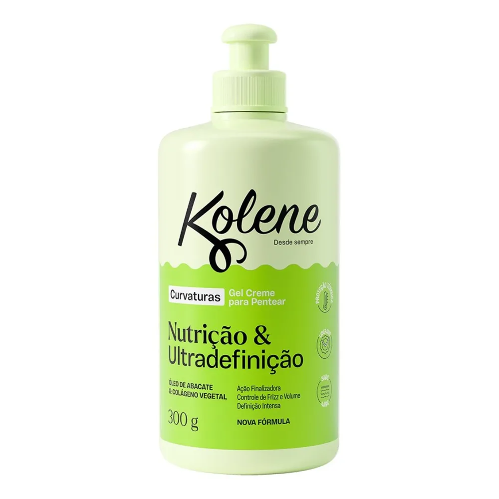 Creme Para Pentear Kolene Curvaturas 300g