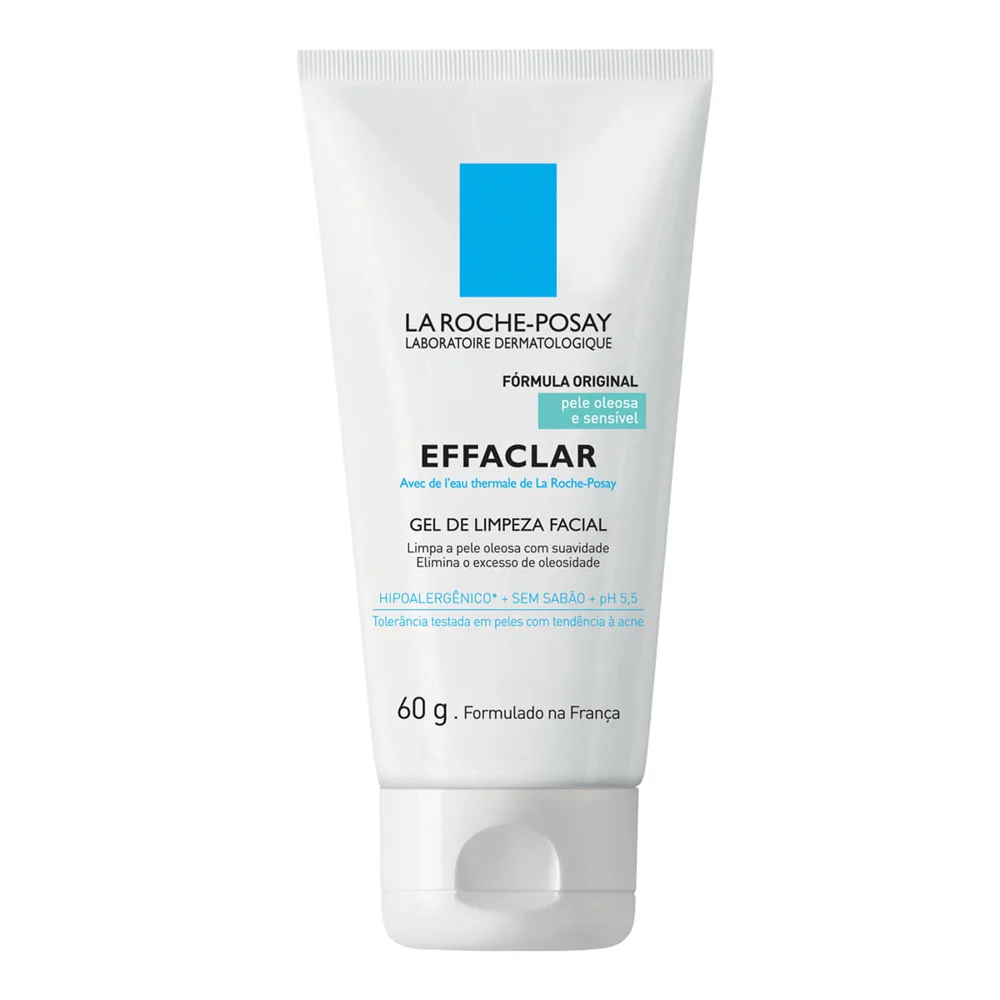 Gel de Limpeza Facial La Roche-Posay Effaclar Alta Tolerância 60g