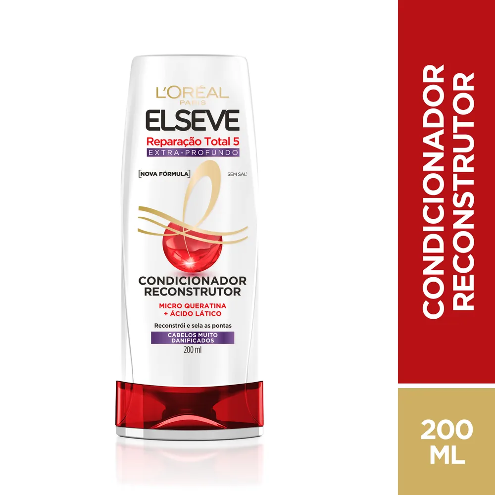 Condicionador Elseve Reparação Total 5 Extra Profundo 200ml