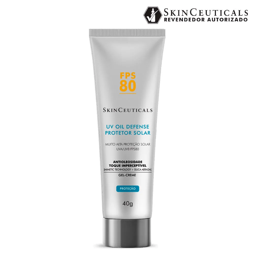 Protetor Solar Skinceuticals UV Oil Defense FPS80 Resistente à Água 40g