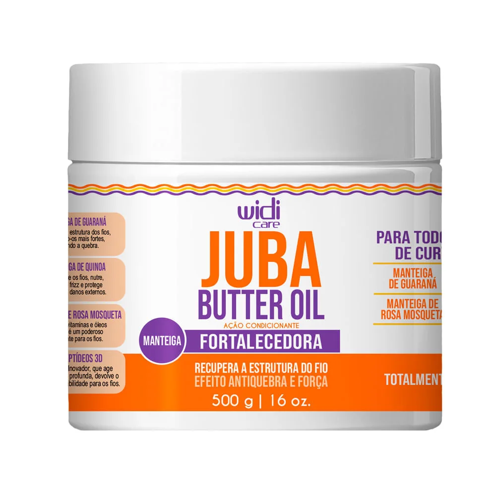 Widi Care - Juba Butter Oil Fortalecedora - Máscara Capilar - 500g
