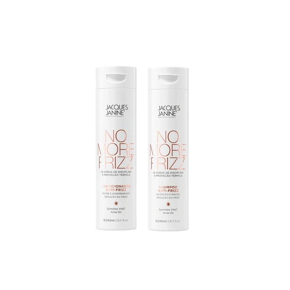 Kit Jacques Janine No More Frizz - Shampoo + Condicionador