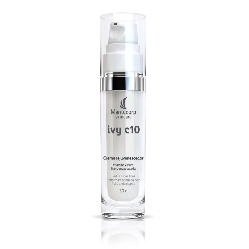 Creme Rejuvenescedor Mantecorp Ivy C10 Vitamina C Pura 30g