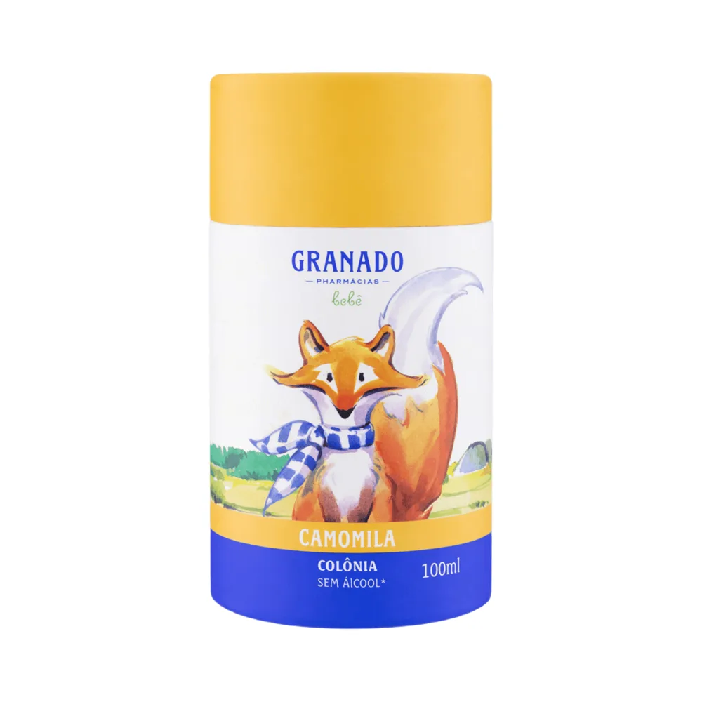 Colônia Infantil Granado Bebê Sem Álcool Recém-Nascido Camomila 100ml