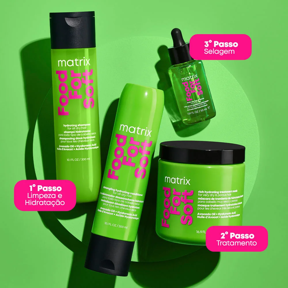 Matrix - Food For Soft Hidratante - Shampoo para Cabelos Secos - 300ml