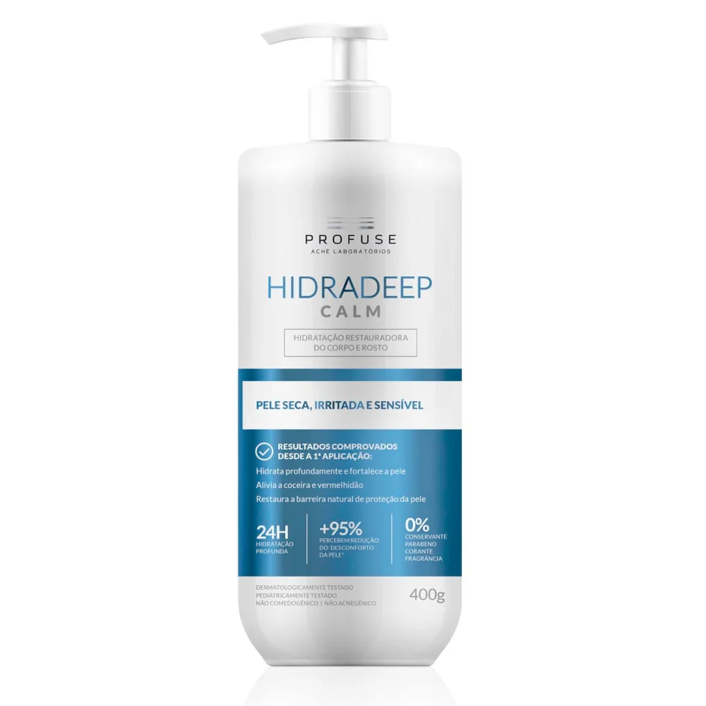 Creme Hidratante Profuse Hidradeep Calm Pele Seca e Sensível 400g