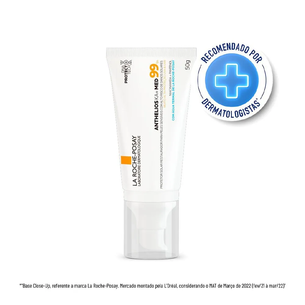 Protetor Solar Facial La Roche-Posay Anthelios KA+ FPS99 Antioleosidade 50g