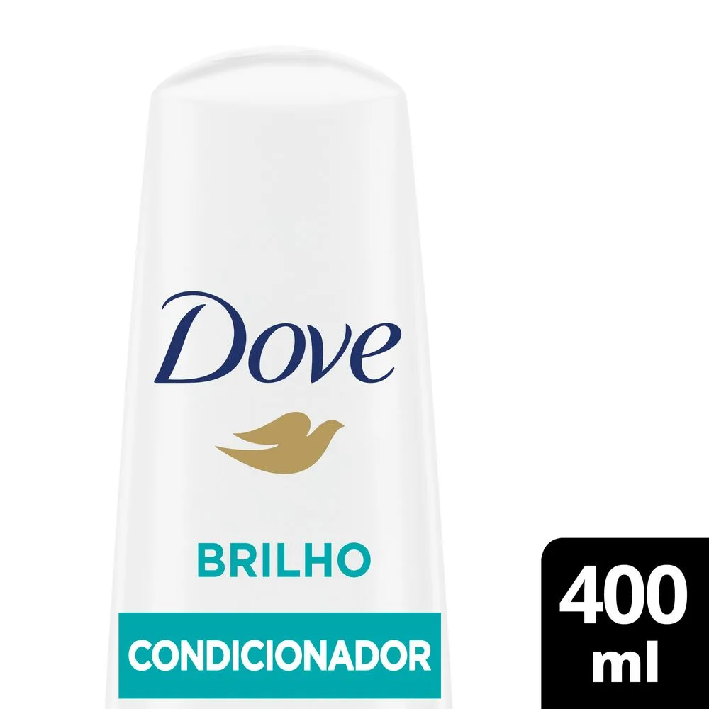 Condicionador Dove Brilho + Óleo Micelar 400ml