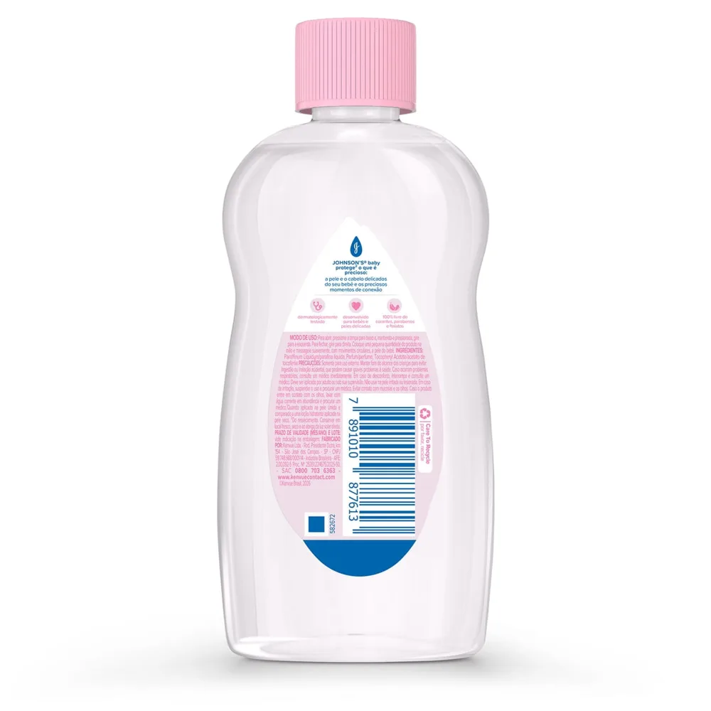 Óleo Corporal Johnson's Baby Bebê Regular 200ml