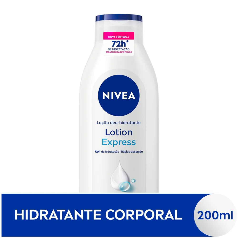 Loção Corporal Nivea Body Hidratante Pele Normal 200ml