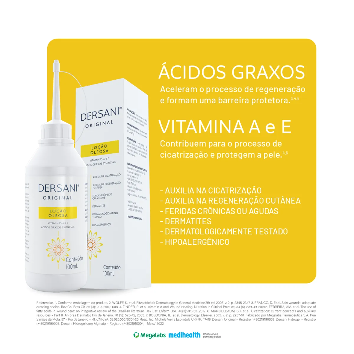 Dersani Óleo Hidratante e Dermoprotetor 100ml