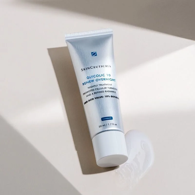 Creme Facial SkinCeuticals Glycolic 10 Renew Overnight com Ácido Glicólico 10% 50ml