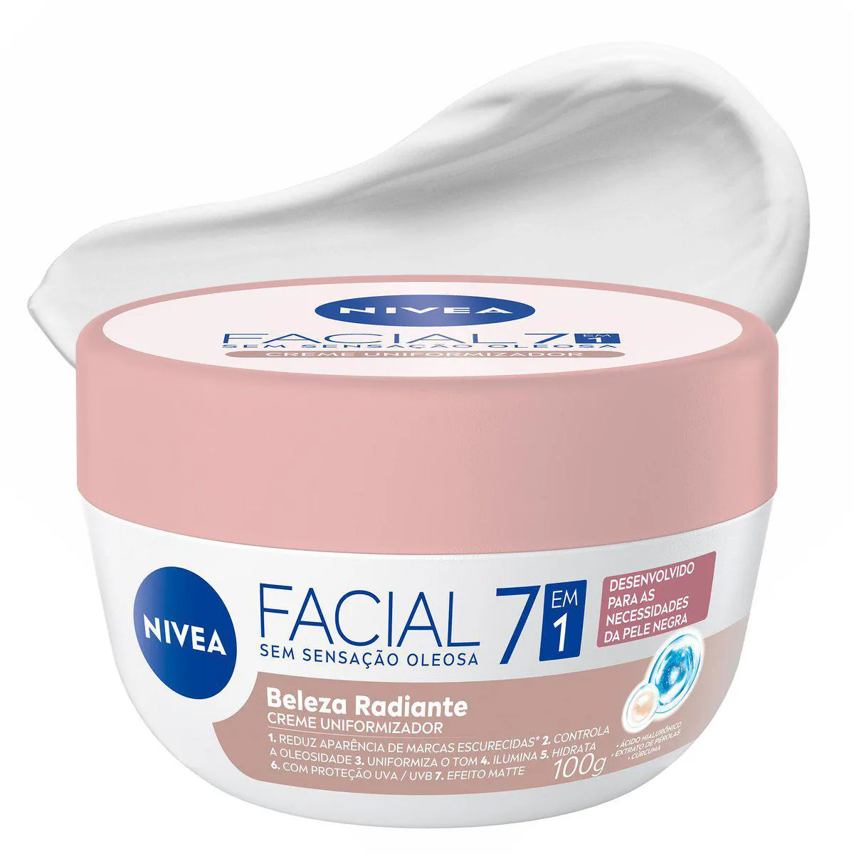 Nivea Creme Uniformizador Facial Beleza Radiante 100g