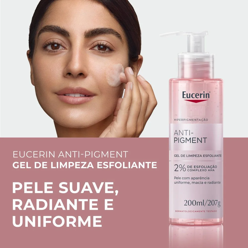 Gel de Limpeza Facial Eucerin Anti-Pigment Esfoliante 200ml
