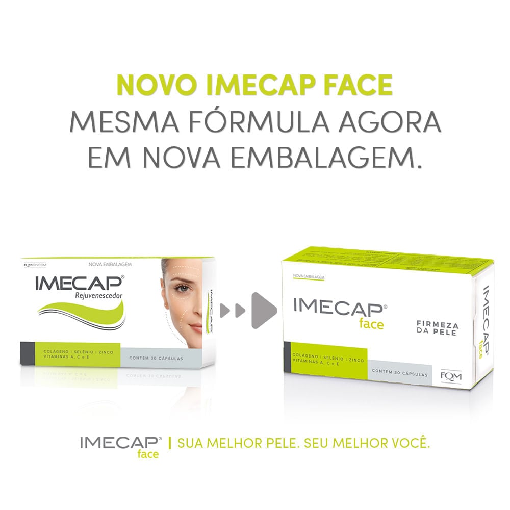 Imecap Face Colágeno 30 Cápsulas