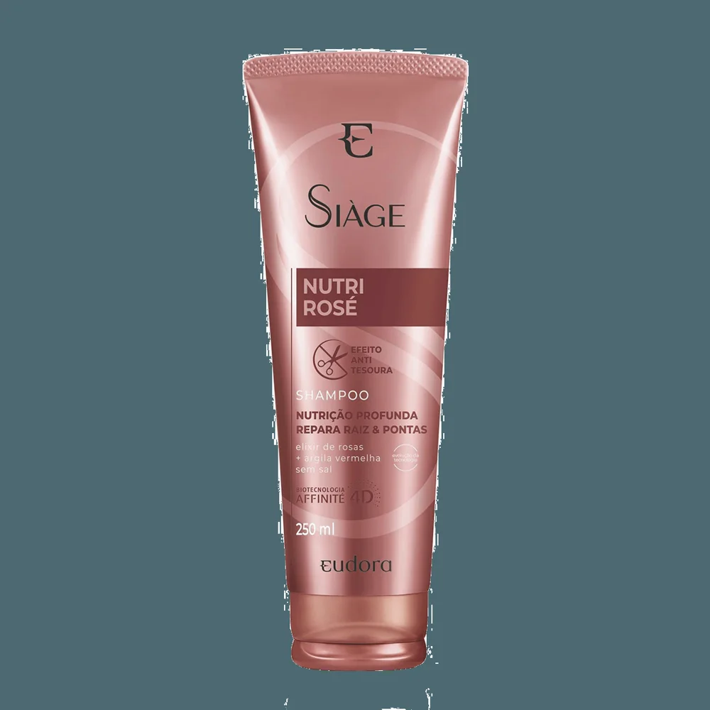 Shampoo Eudora Siàge Nutri Rosé 250ml