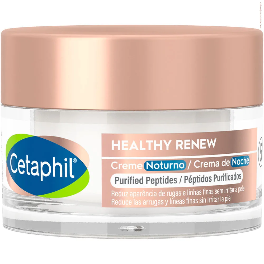 Creme Facial Cetaphil Healthy Renew Anti Idade Reparador Noturno 50g