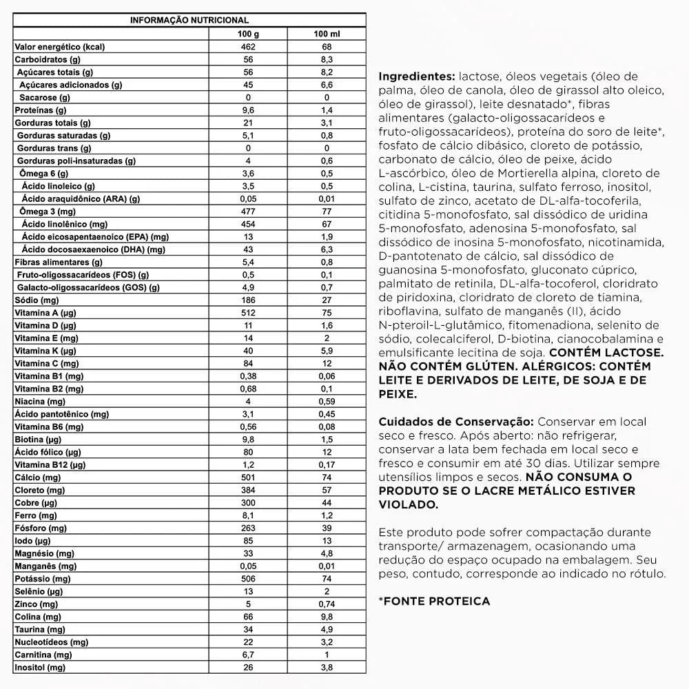 Fórmula Infantil Aptamil Premium 2 6 a 12 Meses 400g