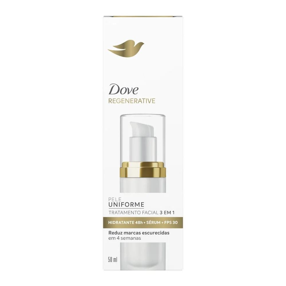 Sérum Facial Dove Regenerative 3 em 1 FPS 30 50ml