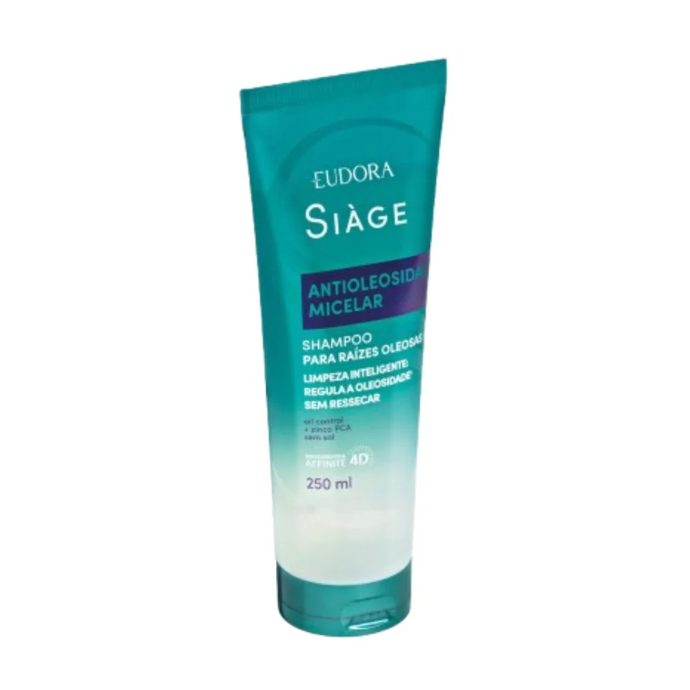 Shampoo Eudora Siàge Antioleosidade Micelar 250ml