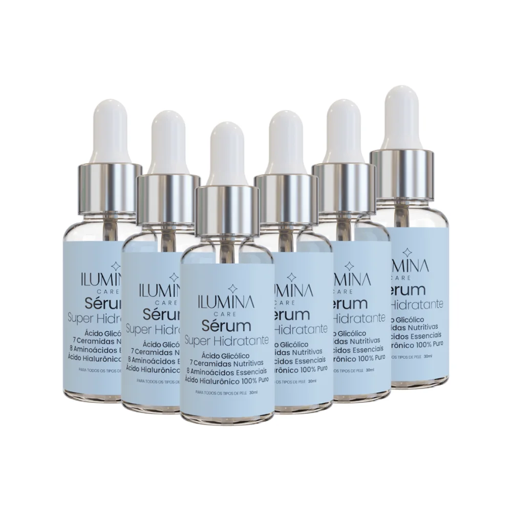 Kit 6 Sérum Hidratante Com Ceramidas