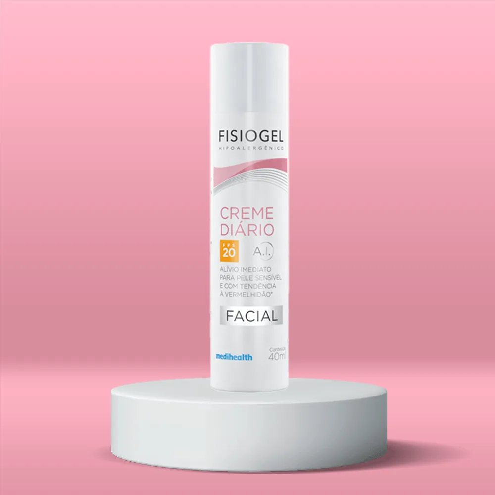 Creme Facial Fisiogel A.I. Ação Calmante FPS 20 40ml