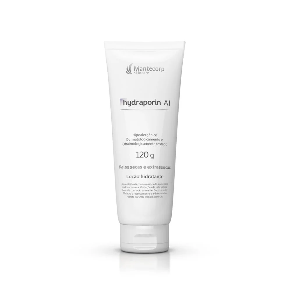 Loção Corporal Mantecorp Skincare Hydraporin AI Hidratante Peles Secas e Extrassecas 120g