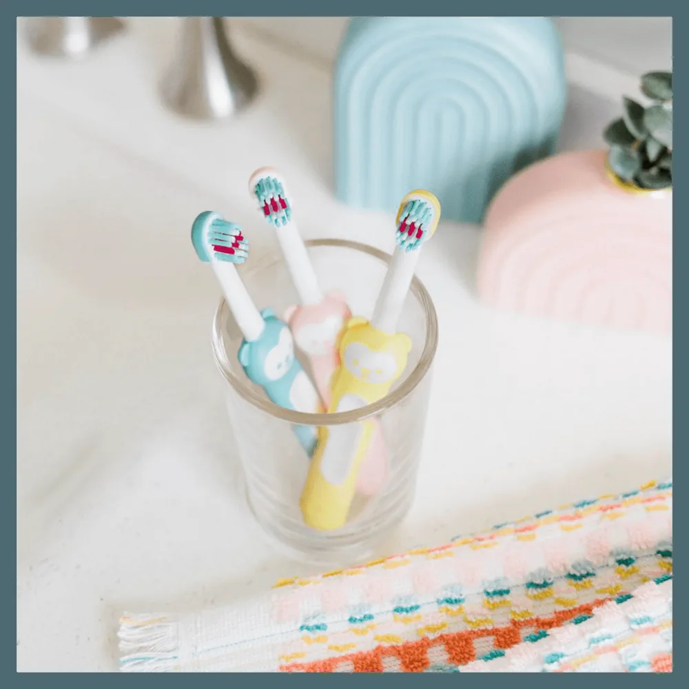 Escova Dental Infantil MAM Baby's Brush +6 meses Azul 1 Unidade