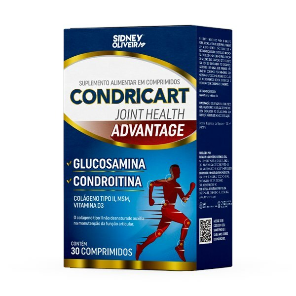 Condricart Glucosamina + Condroitina — 30 Comprimidos