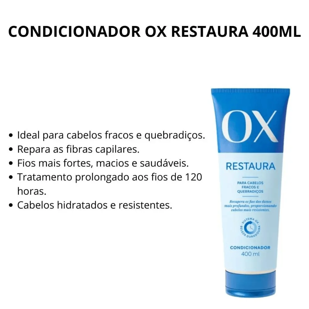 Condicionador OX Restaura 400ml