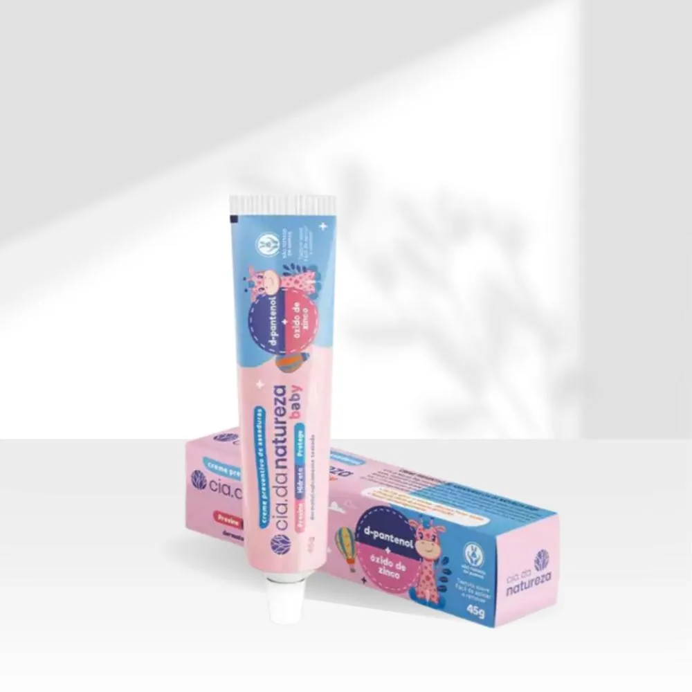 Cia da Natureza - Creme de Assaduras D-Pantenol - 45g