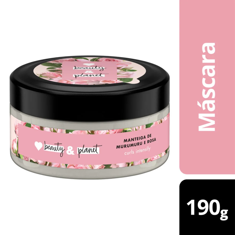 Máscara Capilar Love Beauty & Planet Cachos e Crespos Lindos Vegano 190g