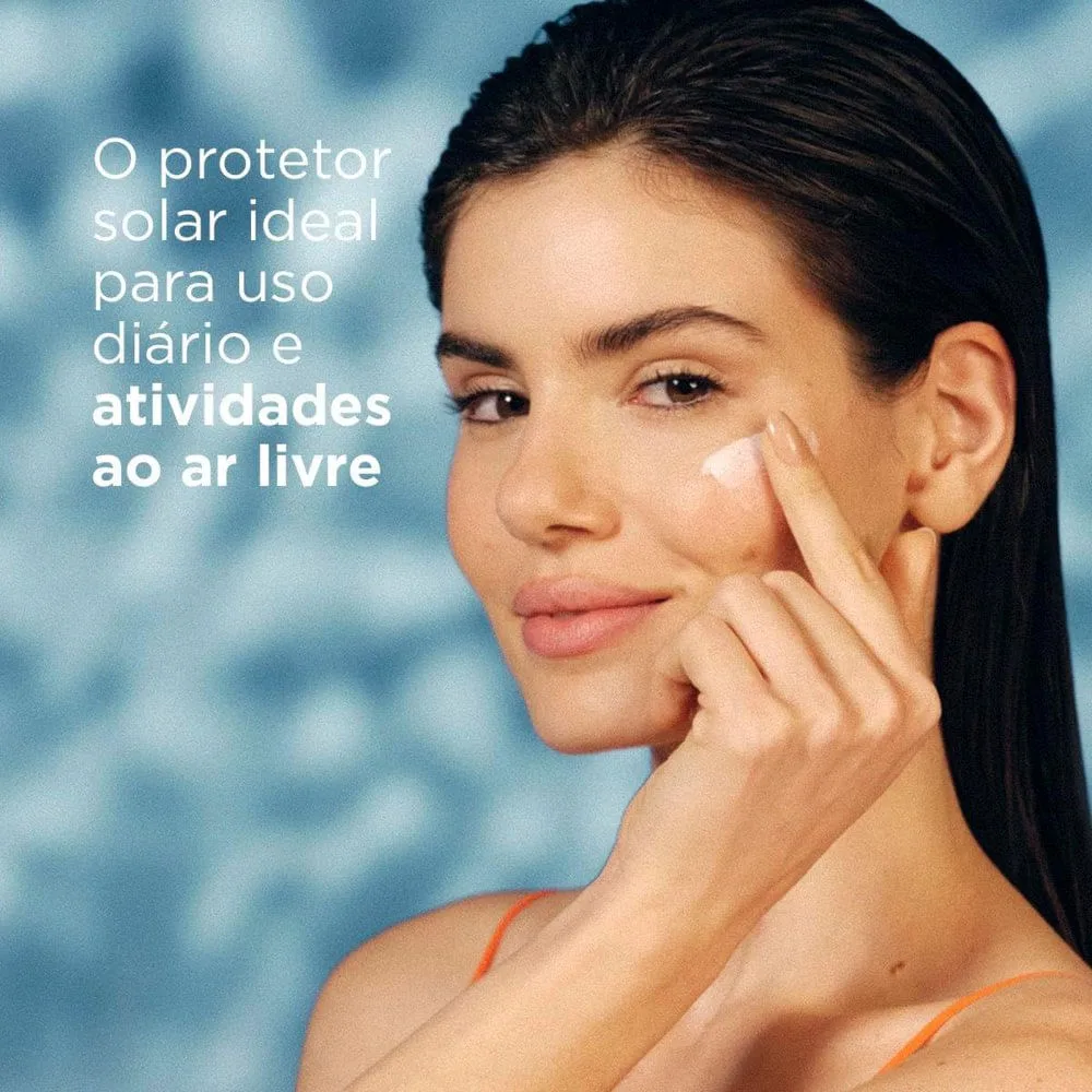 Protetor Solar Facial ISDIN Fusion Water FPS60 Sem Cor 30ml