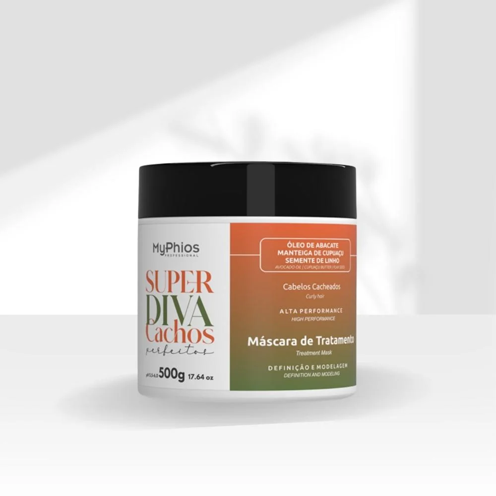 MyPhios - Super Diva Cachos Perfeitos - Máscara Capilar - 500g