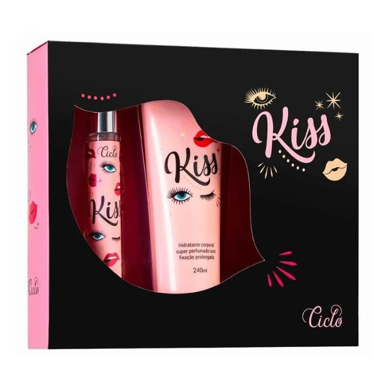 Ciclo Kiss Deo Colônia 30ml - Hidratante 240ml