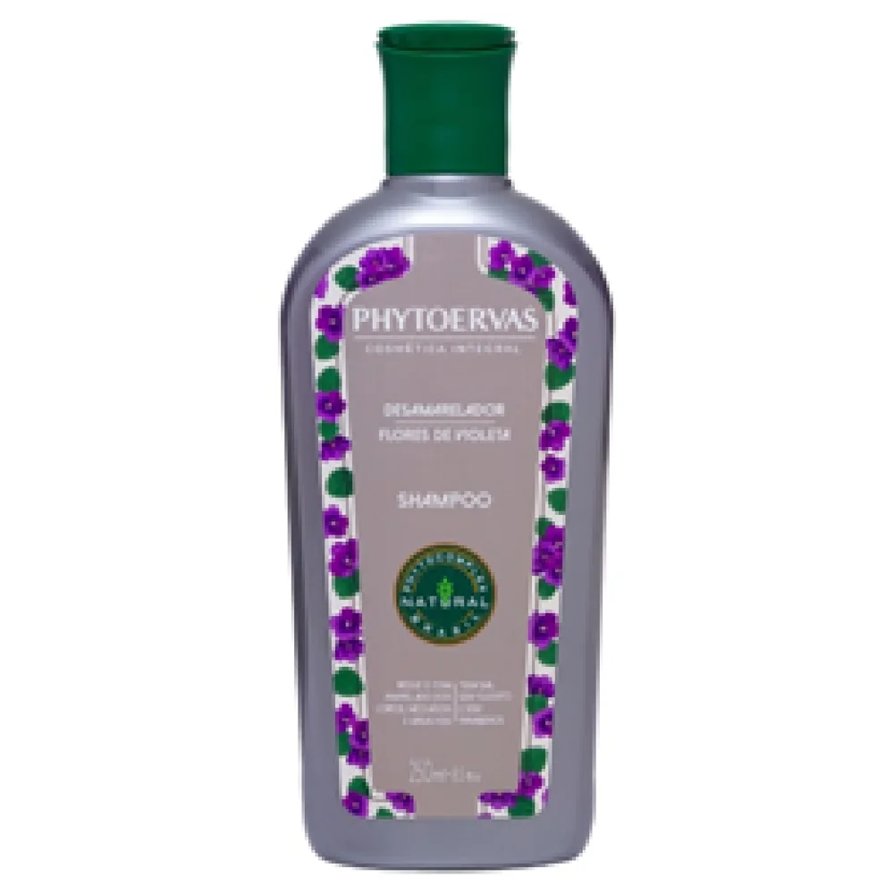 Shampoo Phytoervas Flores de Violeta Desamarelador 250ml