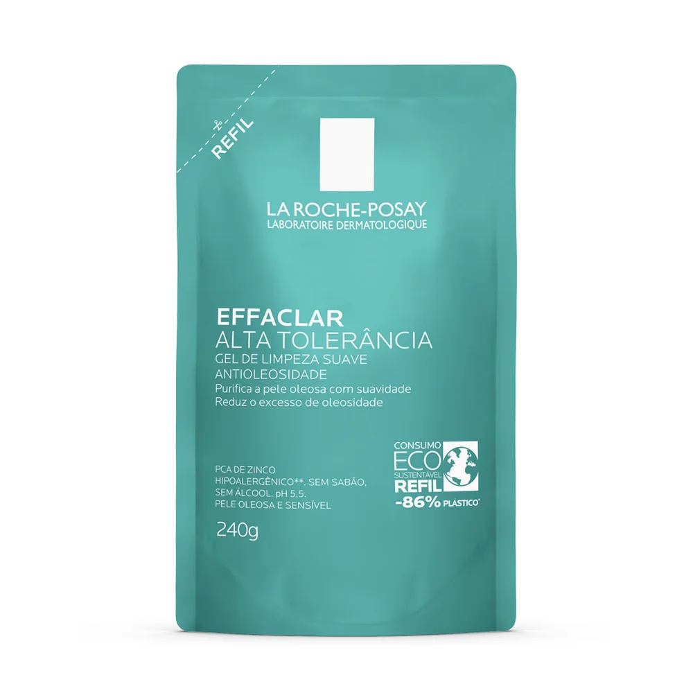 Gel de Limpeza Facial La Roche-Posay Effaclar Alta Tolerância 240g