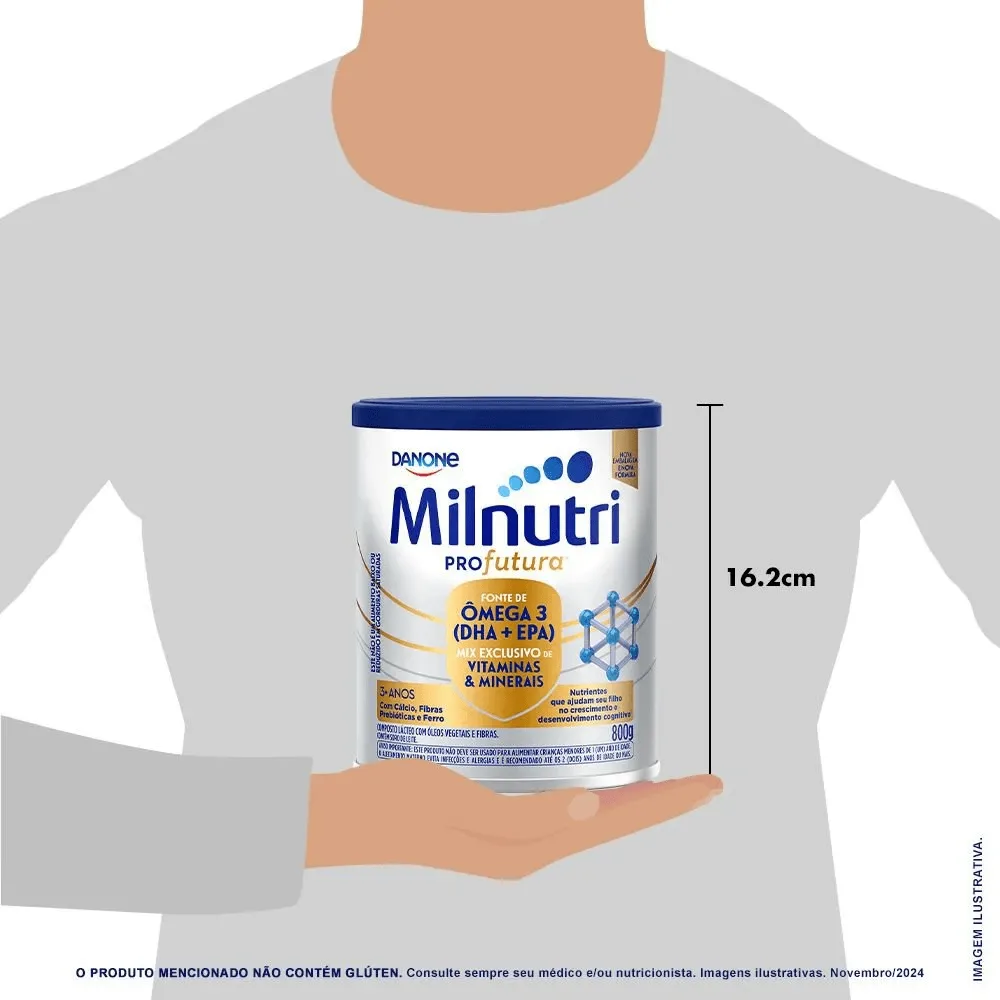 Composto Lácteo Infantil Milnutri Premium 1 a 5 anos 800g