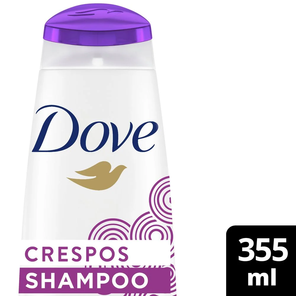Shampoo Dove Texturas Reais Crespos 355ml