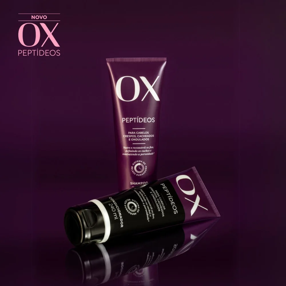 Condicionador OX Peptídeos para Crespos e Cacheados 240ml