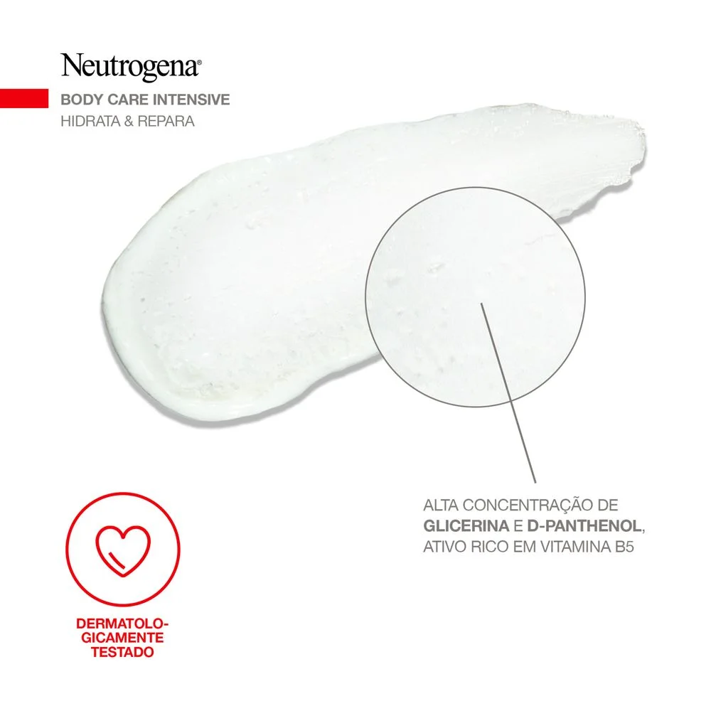 Loção Corporal Neutrogena Body Care Intensive Hidrata e Repara 200ml