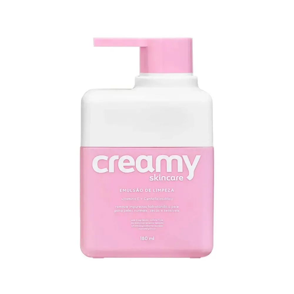 Emulsão De Limpeza Facial Creamy Skincare 200ml