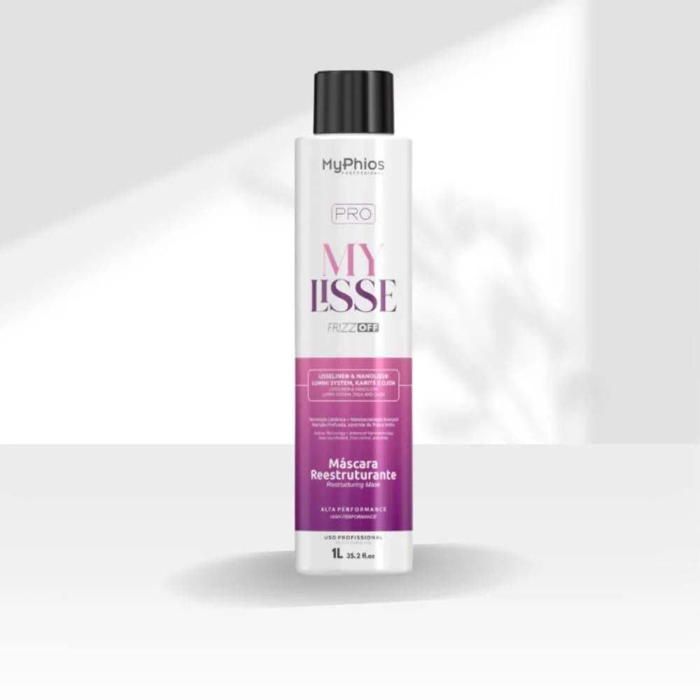 MyPhios Pro My Lisse Frizz Off Mascara Reestruturante Reducao Frizz 1L
