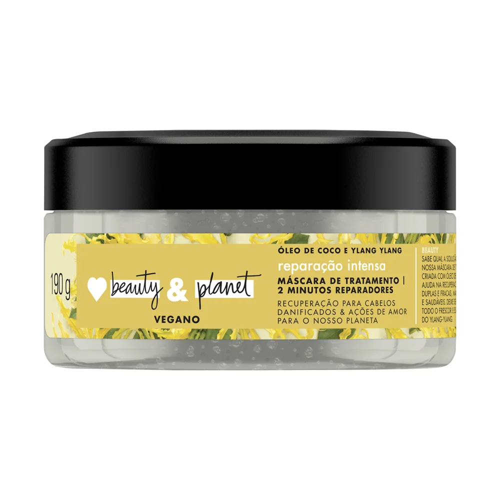 Máscara Capilar Love Beauty & Planet Reparação Intensa Vegano 190g